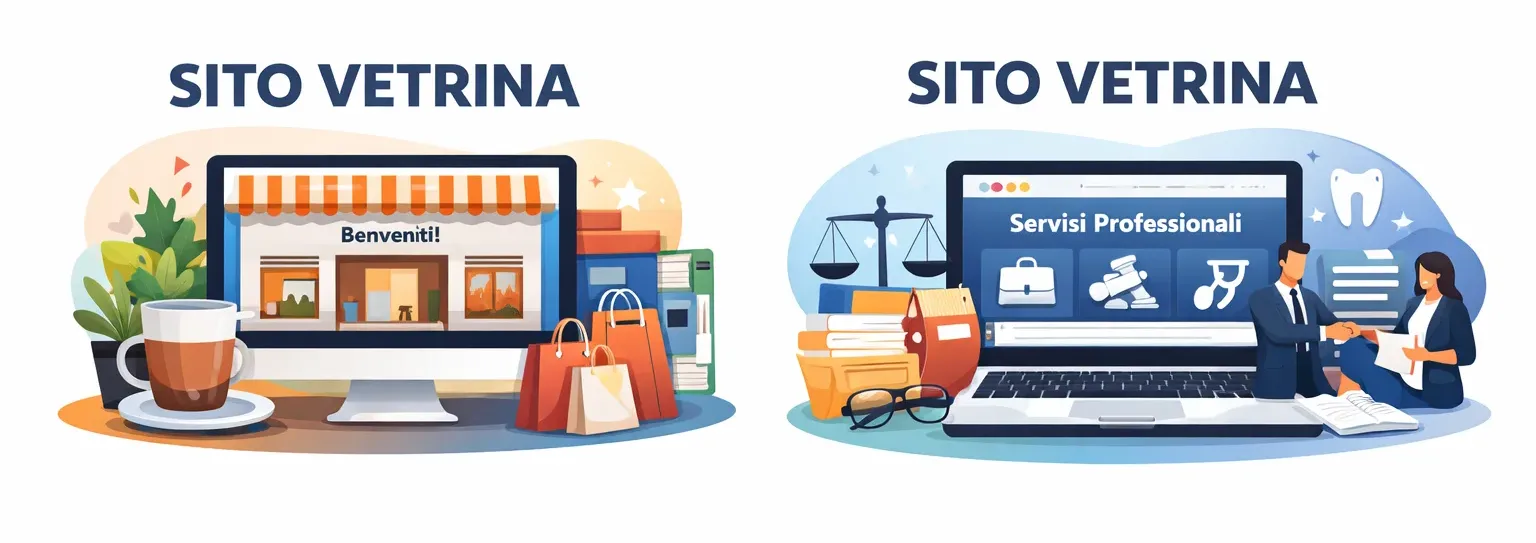 Realizzazione sito vetrina professionale per PMI e professionisti italiani