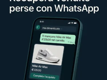 recupera vendite whatsapp