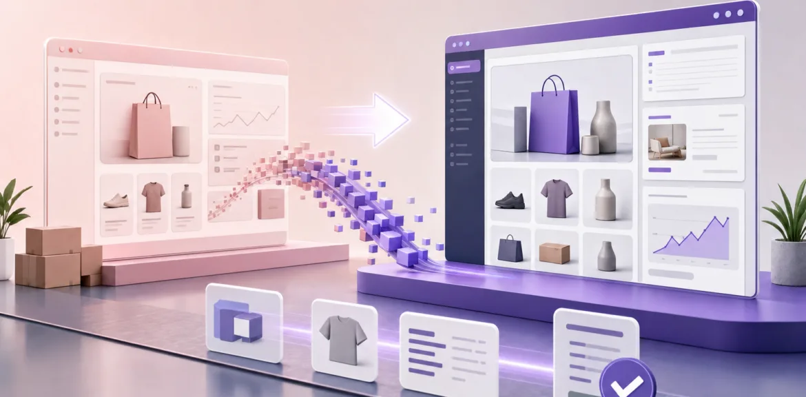 Migrazione ecommerce da PrestaShop a WordPress WooCommerce con trasferimento dati e SEO