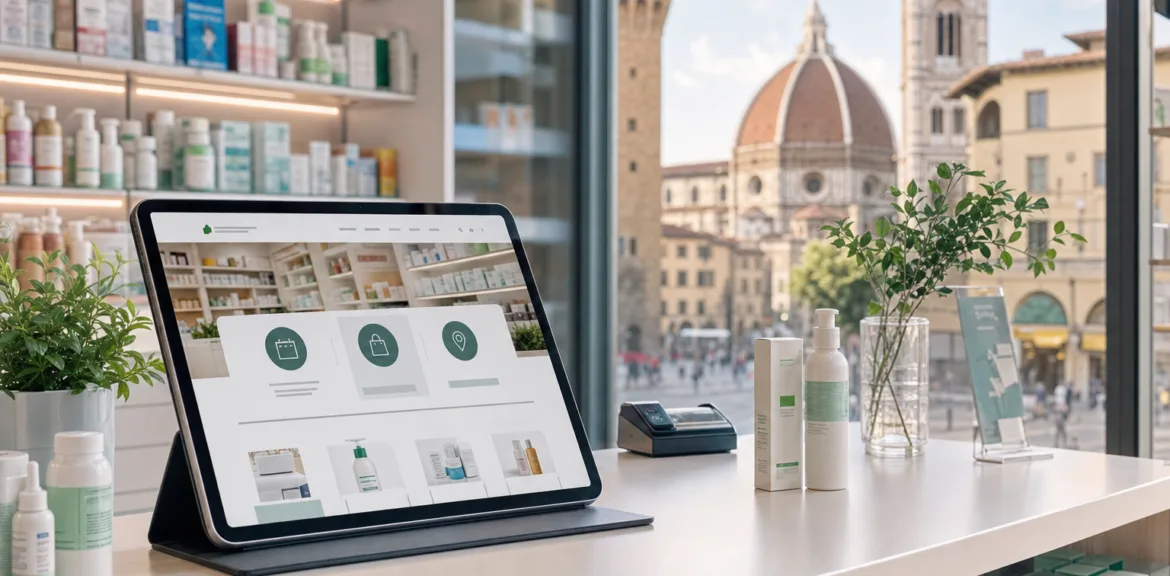 Realizzazione sito web per farmacia a Firenze con servizi online e SEO locale
