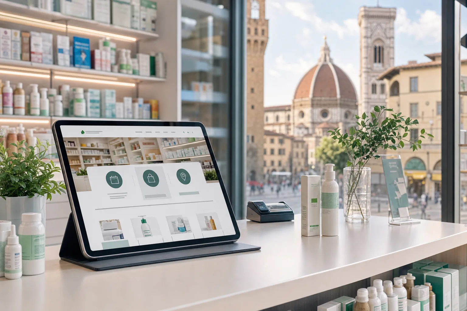 Realizzazione sito web per farmacia a Firenze con servizi online e SEO locale