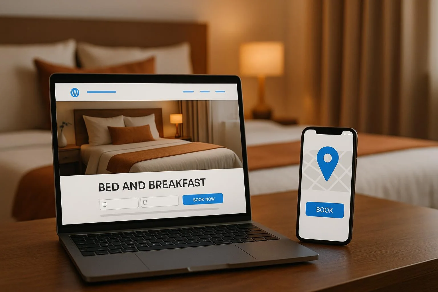 Sviluppo sito WordPress per B&B con sistema di prenotazione online