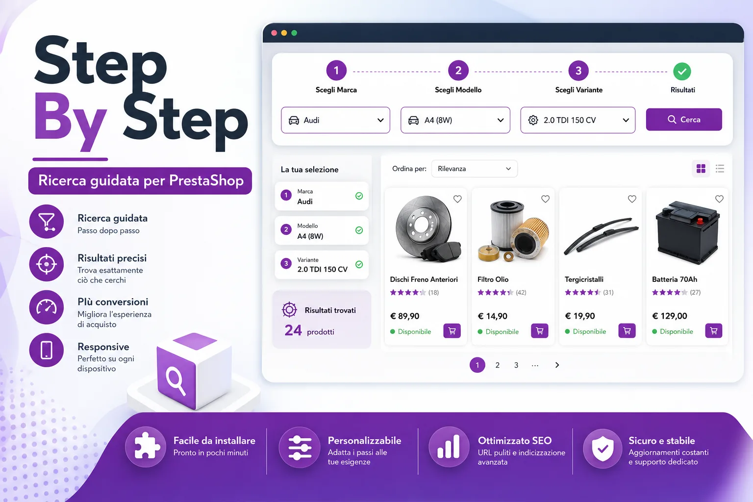 Step By Step: ricerca ottimizzata nel catalogo per e-commerce PrestaShop e WooCommerce di seomask.it